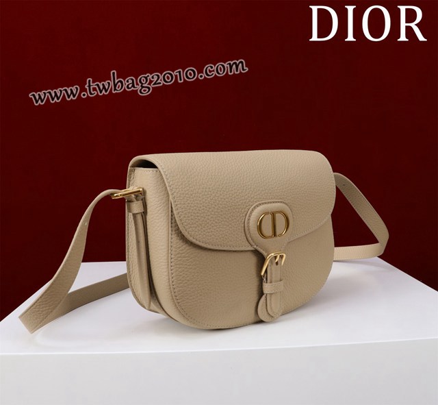 Dior专柜2025新款迪奥高仿原单荔枝纹波比Bobby手袋单肩斜挎女包 djfk1652